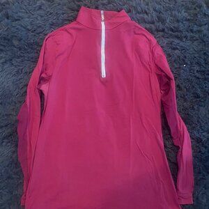 The Tailored Sportsman Horse Show Riding Shirt Claret XL